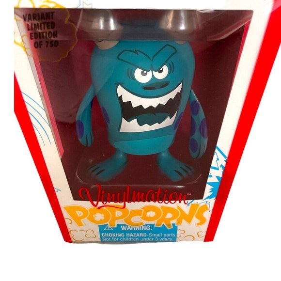 Disney Vinylmation Monsters Inc Sulley Angry Variant Popcorn Vinyl Figure - Picture 3 of 3